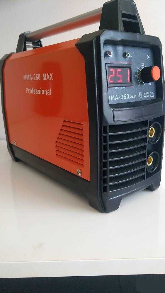 250 Ампера - инверторен Електрожен PROFESSIONAL 250А-MAX - Електрожени