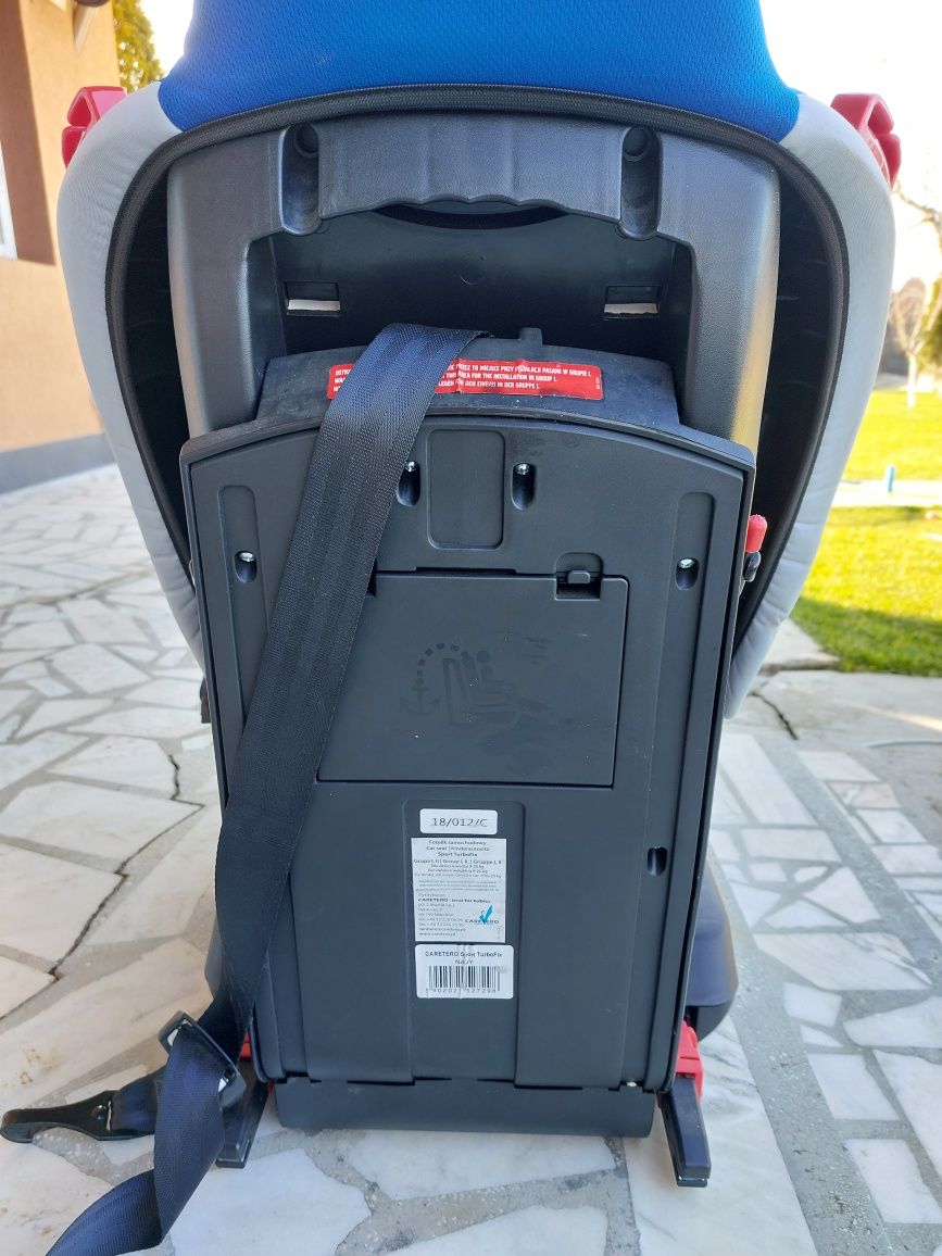 Scaun auto copii Isofix 9 - 25 kg Caretero Turbofix