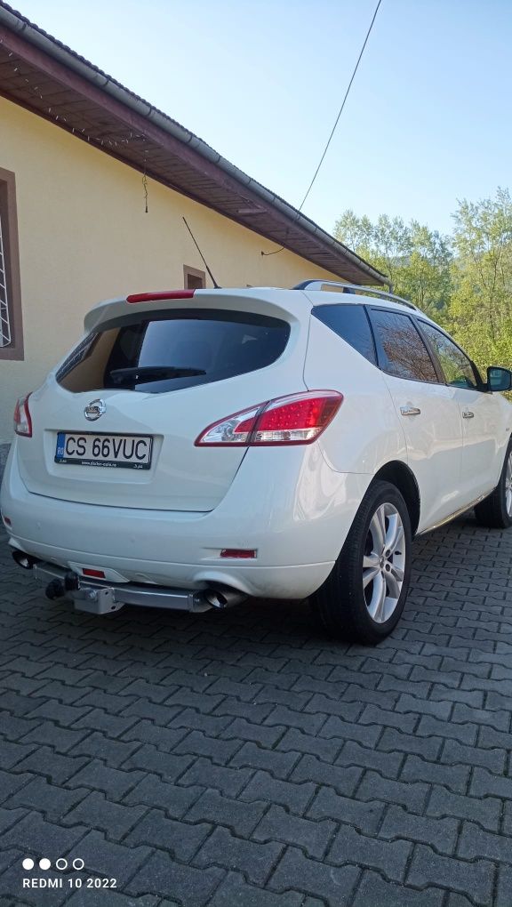 Nissan Murano, 2.5 DCI, 190 cp, Euro 5, an 2012, 4x4