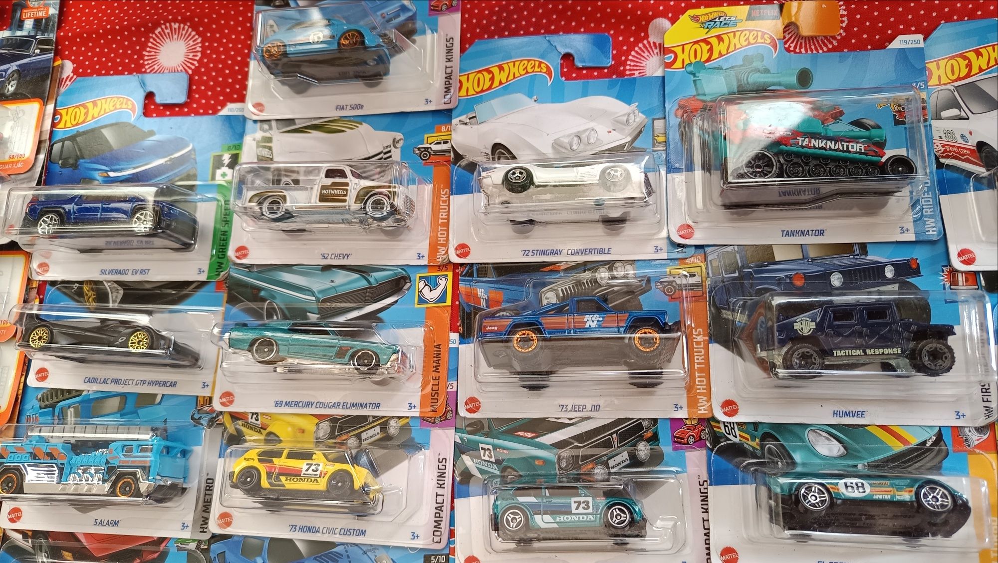 Метални колички Hot wheels