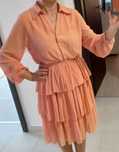 Rochie cu volane M