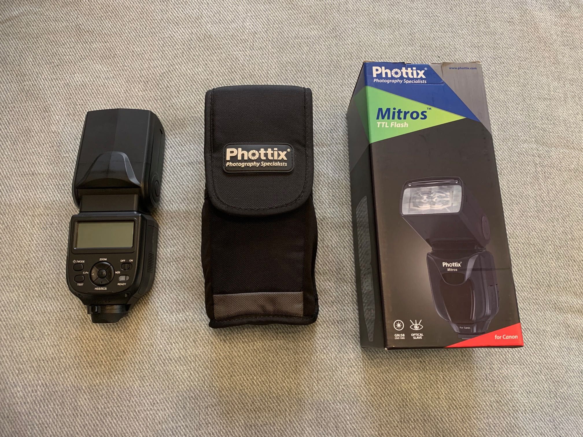 Phottix Mitros Plus TTL pentru Canon