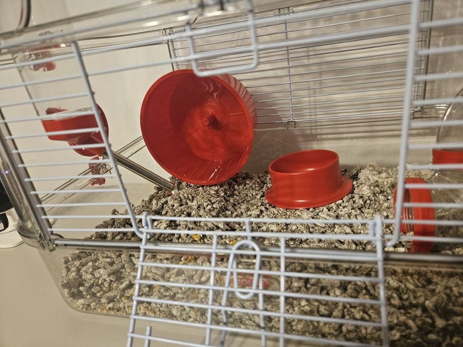 Vând cușcă de hamster zolux rody 3 solo
