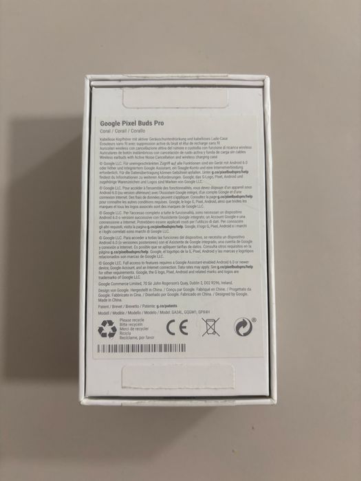 Casti Bluetooth Google Pixel Buds PRO, Active Noice Cancelling
