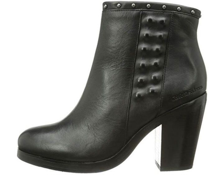 Дамски боти Calvin Klein Jeans естествена кожа 39н