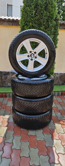 Vand Jante Bmw x6 sau x5 cu cauciucuri 255,55,18 în stare perfecta