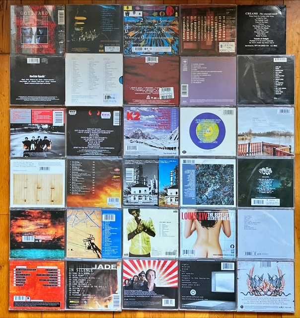 Lot 2 CD orig rock: Letzte Instanz, H&B, Bon Jovi, Creedence, Coldplay