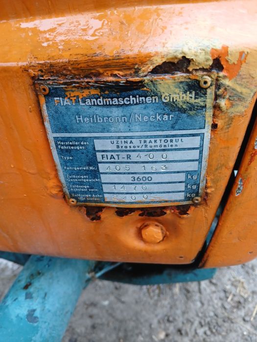 Tractor fiat import germania