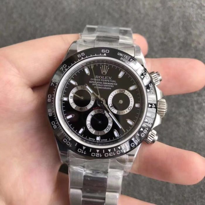 Rolex Daytona Silver 40 mm Diverse Cadran & Bezel 904 L inox