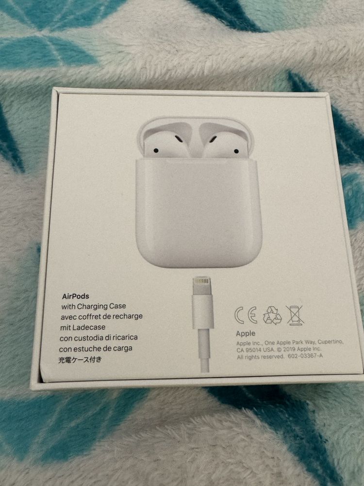 Casti Apple AirPods 2, White