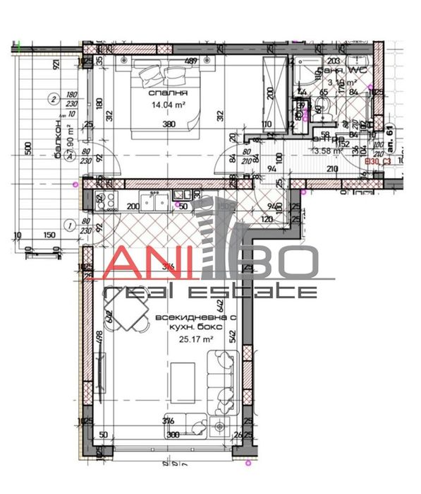 Продава се Двустаен апартамент в Варна, Младост 2 - 82 кв.м за 1463 €/кв.м - Снимка #1