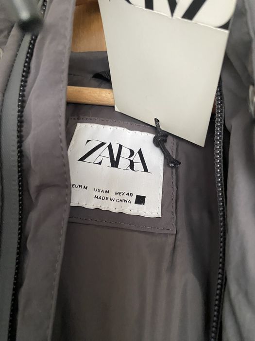Geaca zara, iarna model lung, marime M