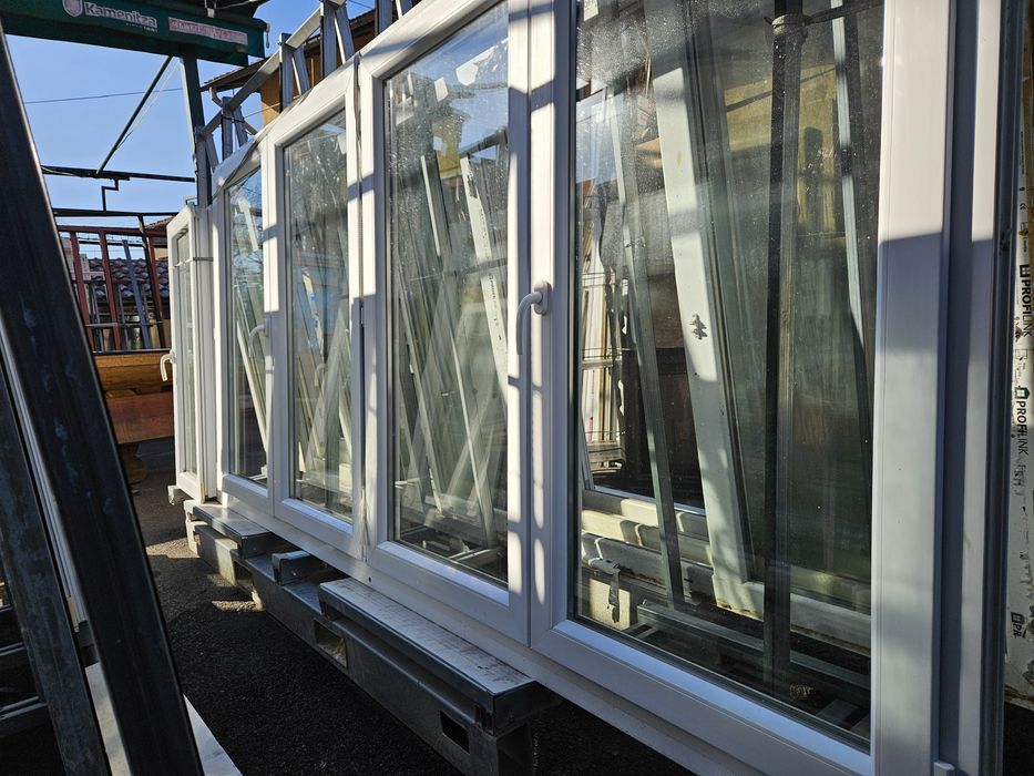 Тераса пвц 4 крила и тройни