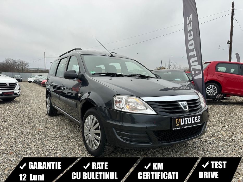 Dacia Logan 7 locuri 2013 Benzină 1.6 Mpi Euro 5 RATE/GARANTIE