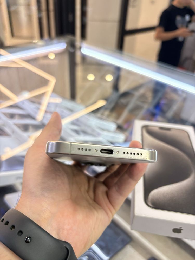 iPhone 15 Pro Max 256 gb natural 100%