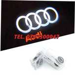 Set Logo Proiectoare Lampi 3d Led Lumini Usi Portiere Audi A  Q