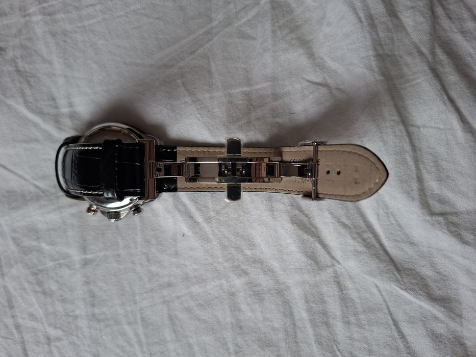 Certina - черна оригинална кожена каишка