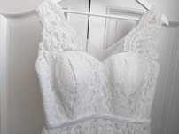 Rochie alba cununie civila