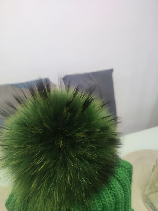 Căciulă  cu moț raton