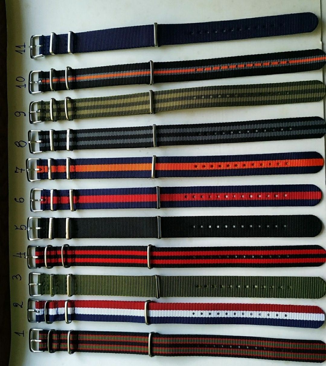 НАТО Текстилни каишки 18мм NATO