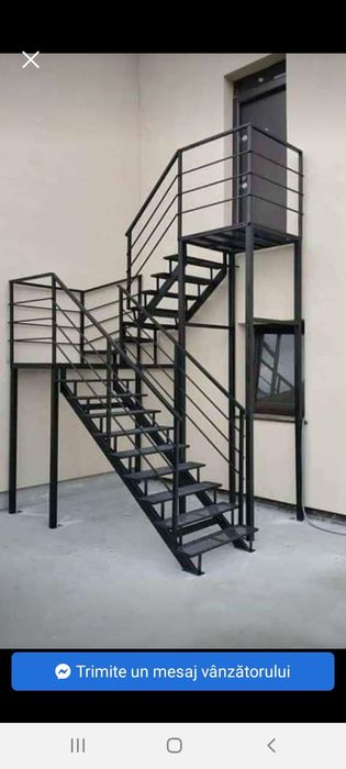 Scari metalice zincate