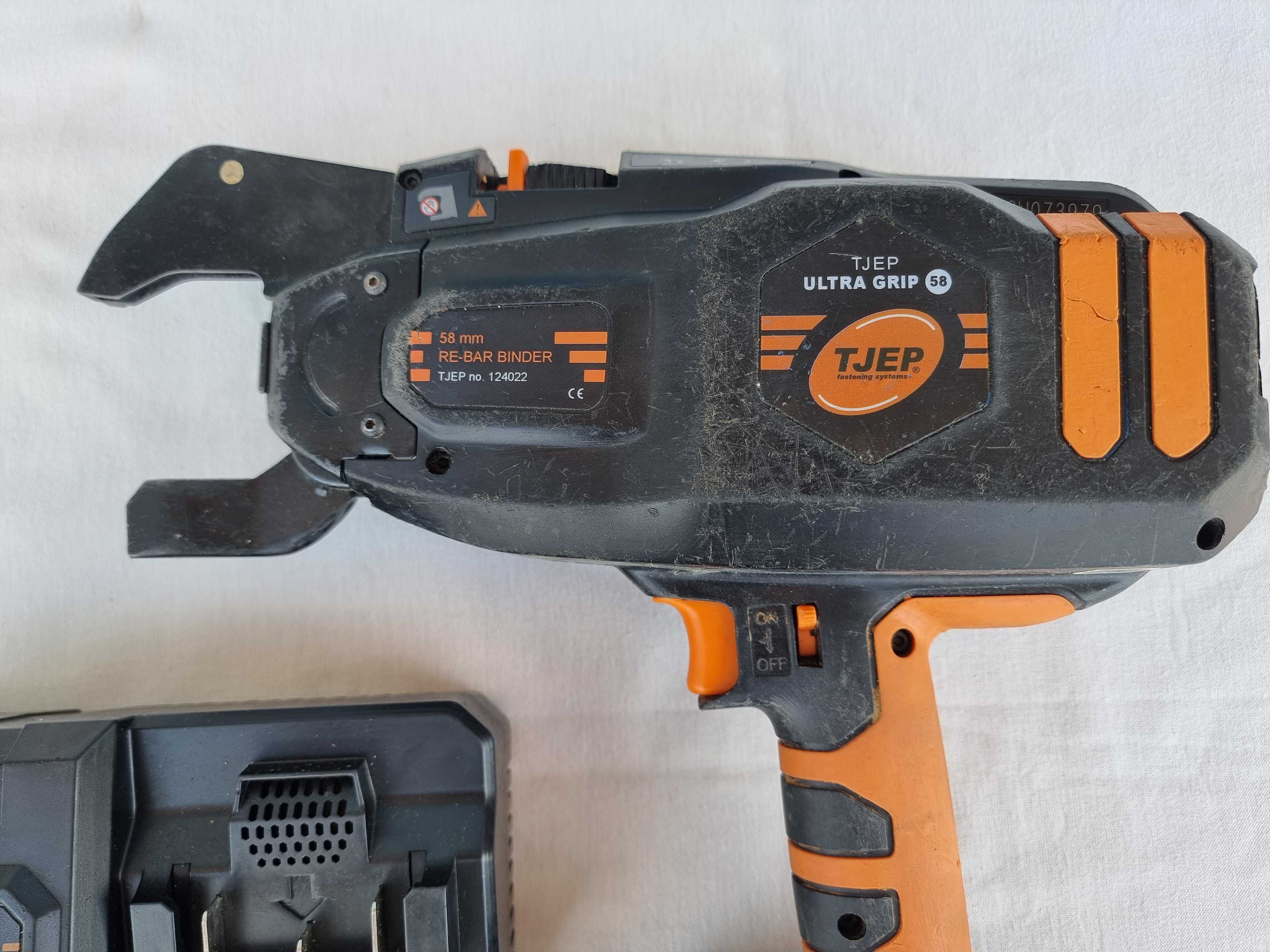TJEP ULTRA GRIP 40-GRIP 58 акумулаторна машина за връзване на арматура