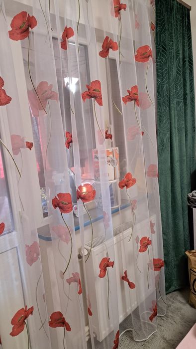 Set 2 draperi de catifea