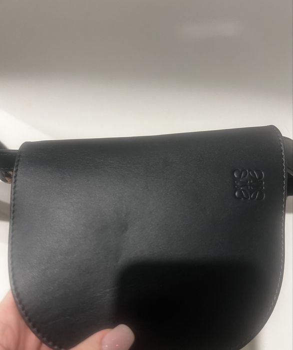 Loewe чанта, естествена кожа