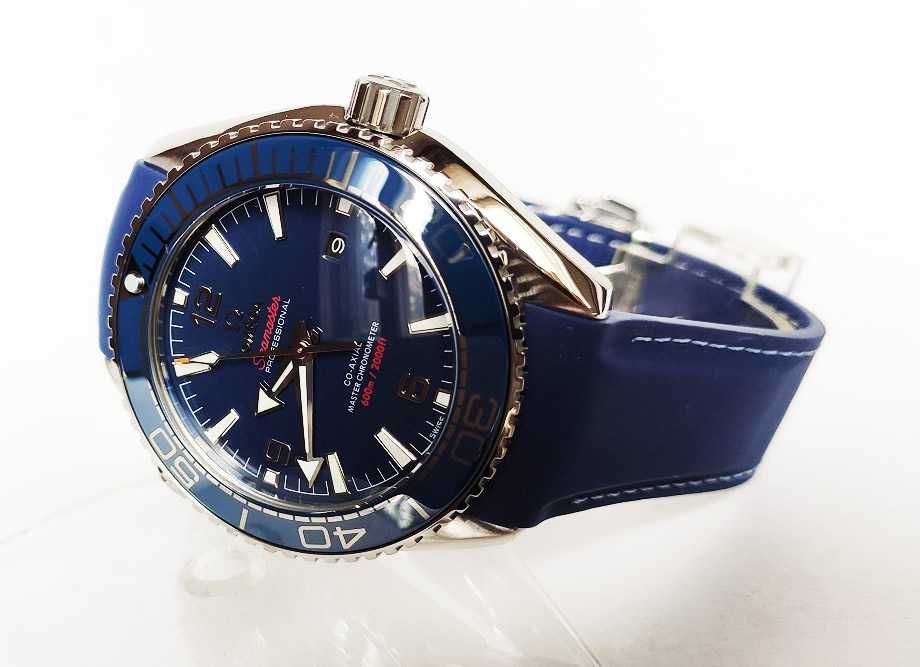 Omega Seamaster Planet Ocean Blue! Poze reale, livrare cu verificare!