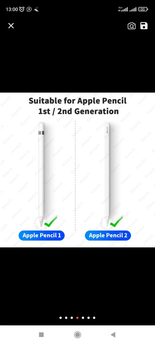 Наконечник для Apple pencil