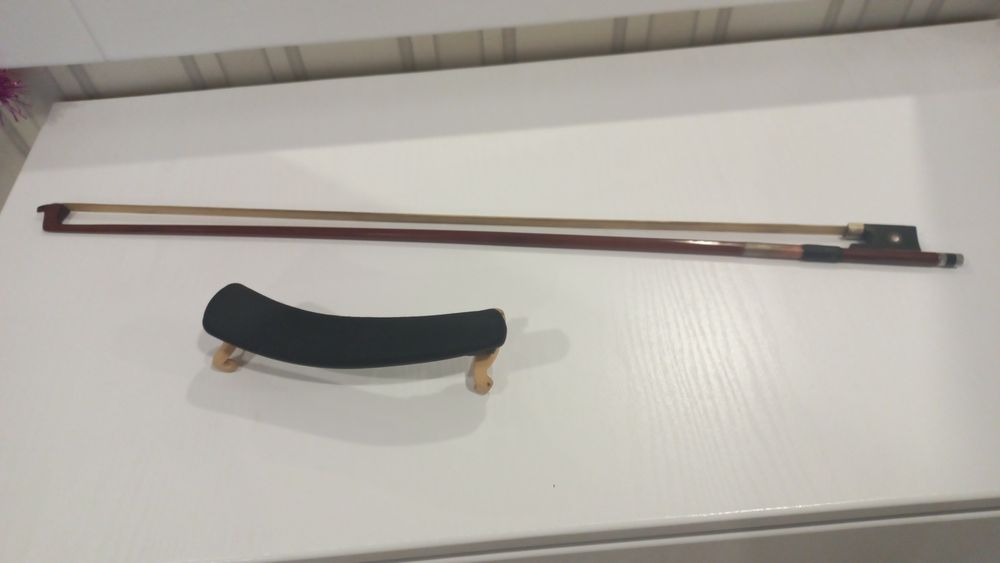 Смычек и мостик на скрипку 1/2