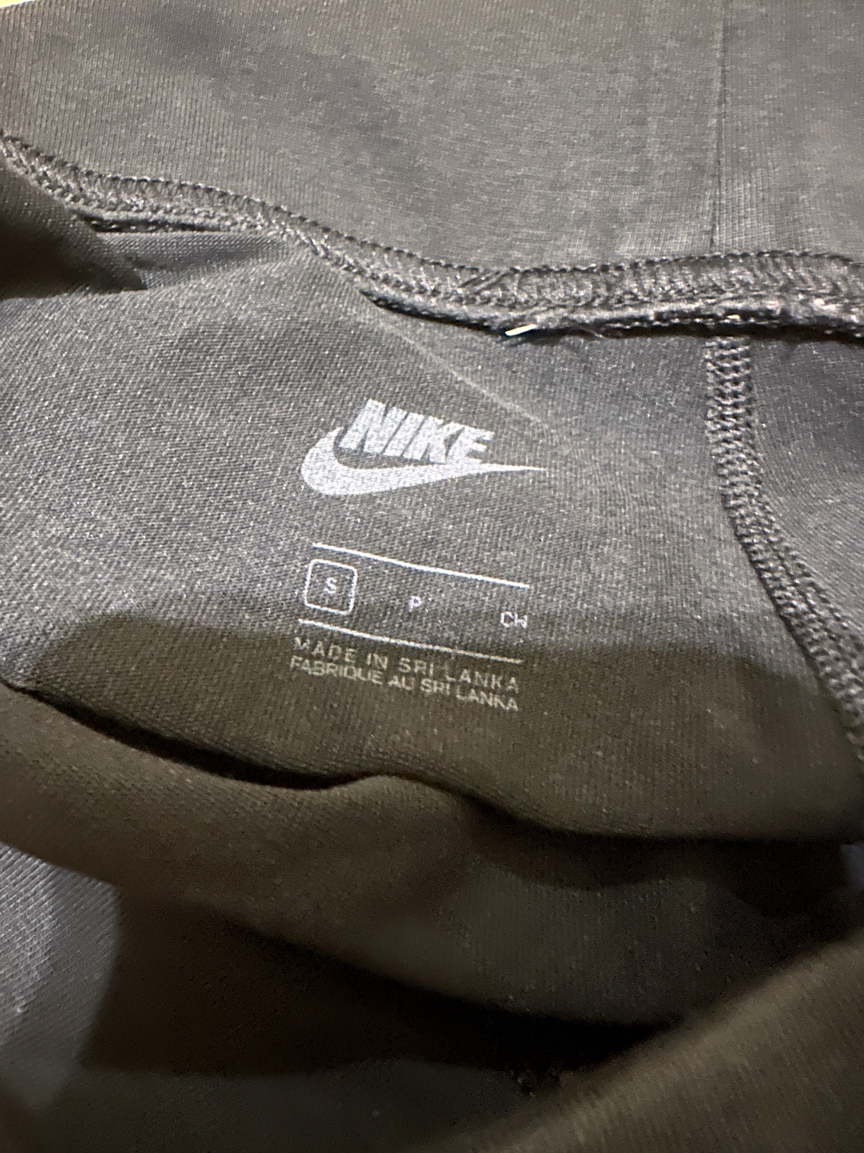 Nike черен дамски клин