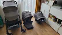 Carucior 3 in 1 Cybex Balios S Lux +adaptori scoica