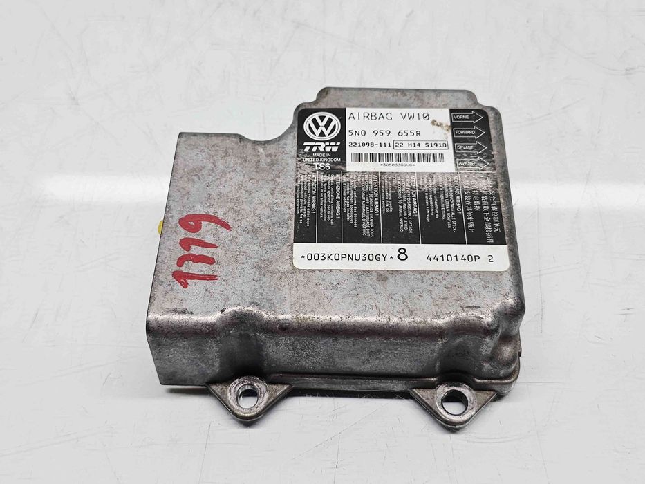 Calculator airbag  Seat Leon (1P1) [Fabr 2005-2011] 5N0959655R 1.4 Ben