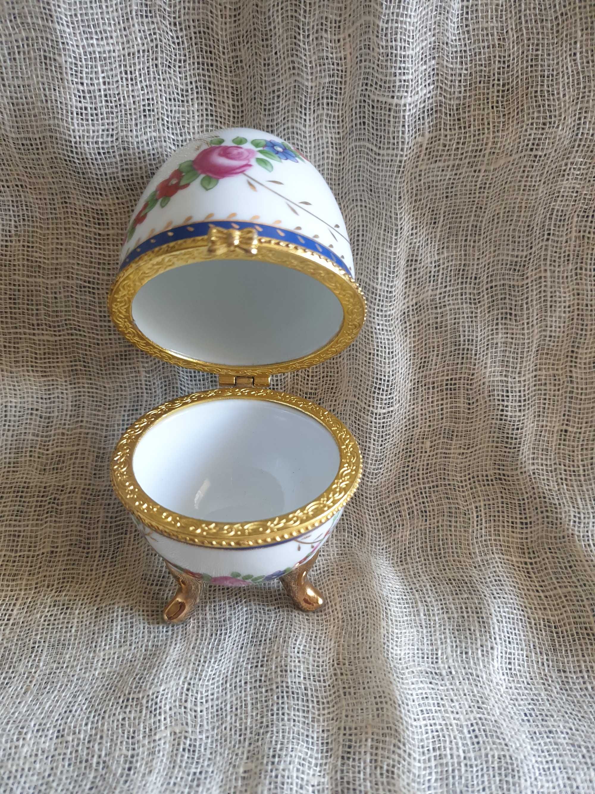 Порцеланово яйце Q.Limoges Барокови чинии и захарницаRosenthal Kronach