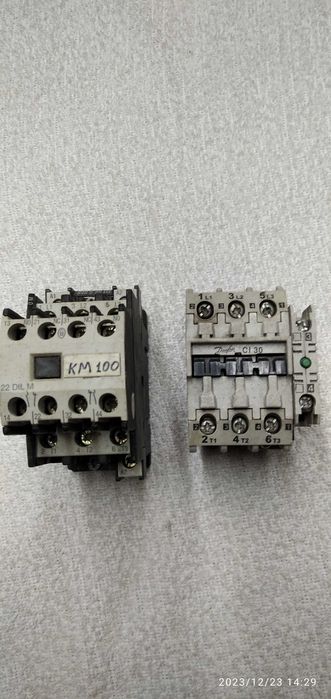 Моторни защити и контактори