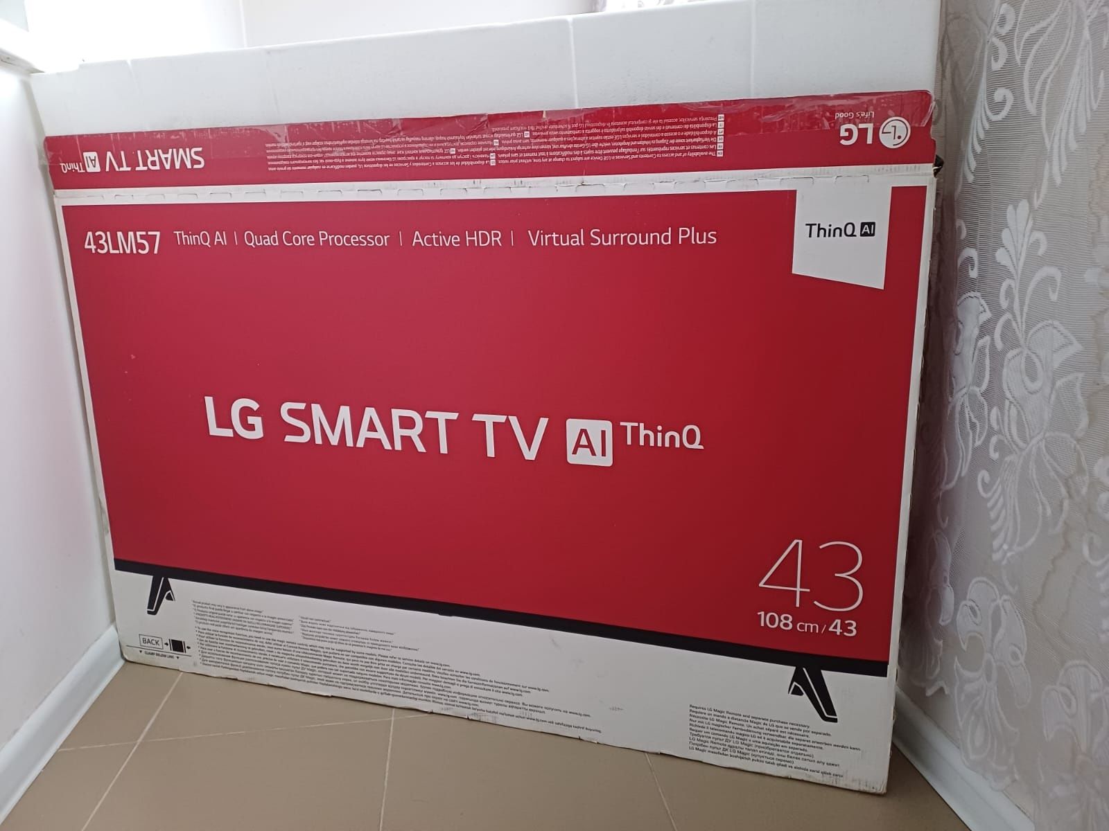 Телевизор LG 43'' Smart TV