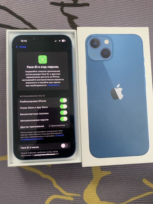 iPhone 13 продам синий