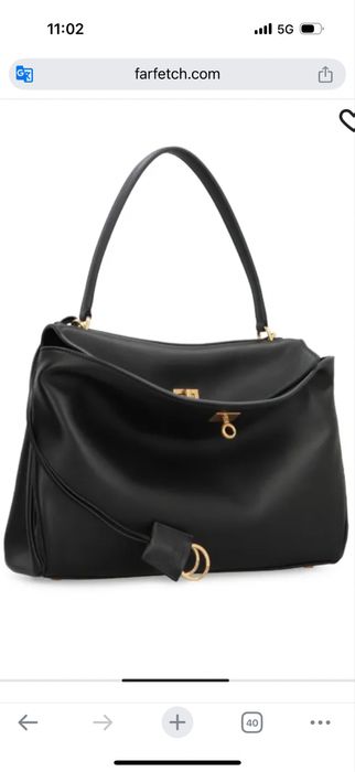 Нова дамска чанта , модел на Balenciaga Rodeo,- medium, естествена кож