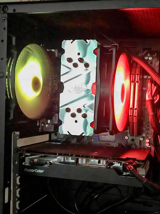 Игровой ПК | Ryzen 5 5600X | RX 7600 | 16 ГБ ОЗУ | SSD + HDD