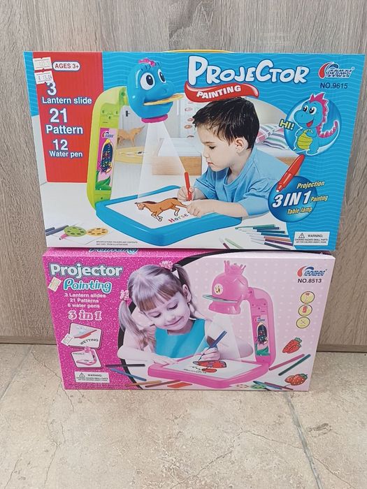 Дъска за рисуване с прожектор