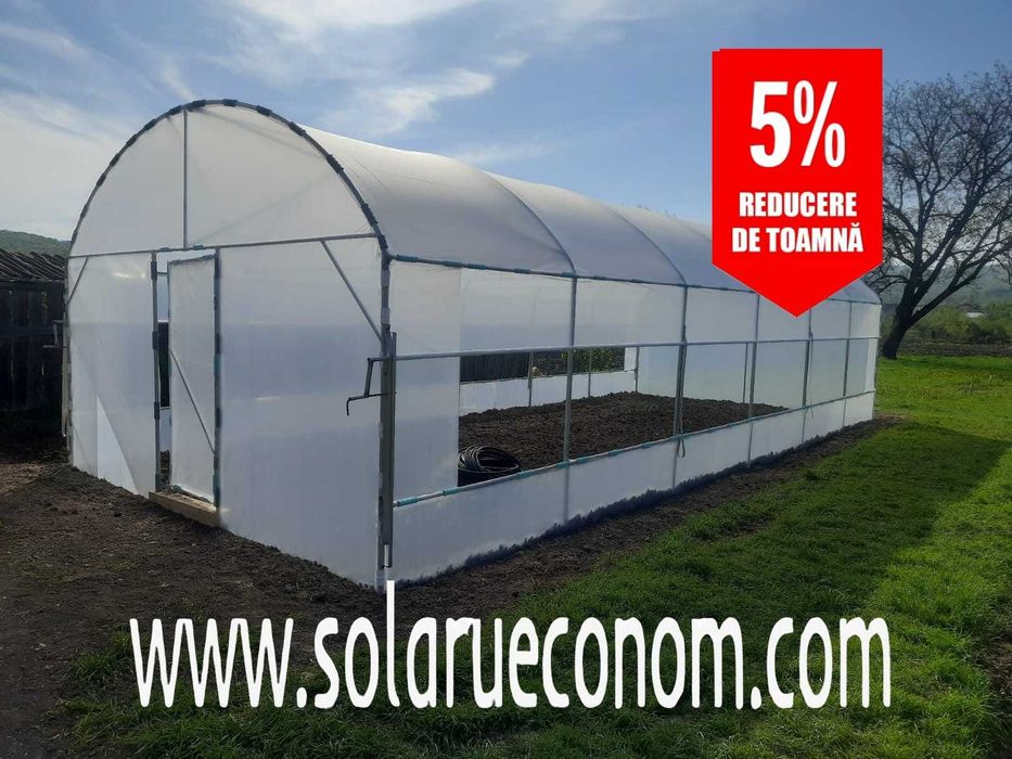 Sere (solarii) pentru cultivarea de legume si/sau flori