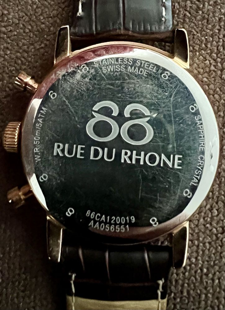 Rue Du Rhone Doble 8 Swiss Watch