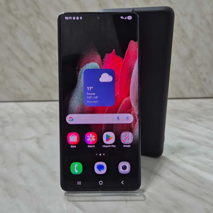 Telefon Samsung Galaxy S21 Ultra 5G Black 128GB/12gb Zeus Amanet 34207