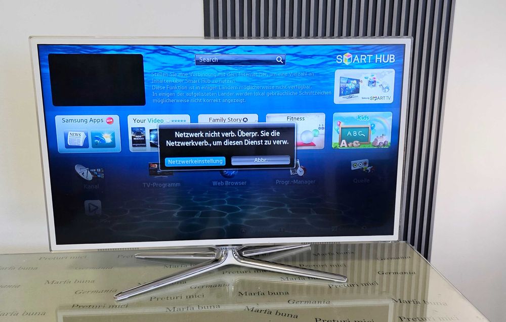 Smart TV led Samsung UE37ES6710 - 37 inch/94 cm - probleme cu ledurile