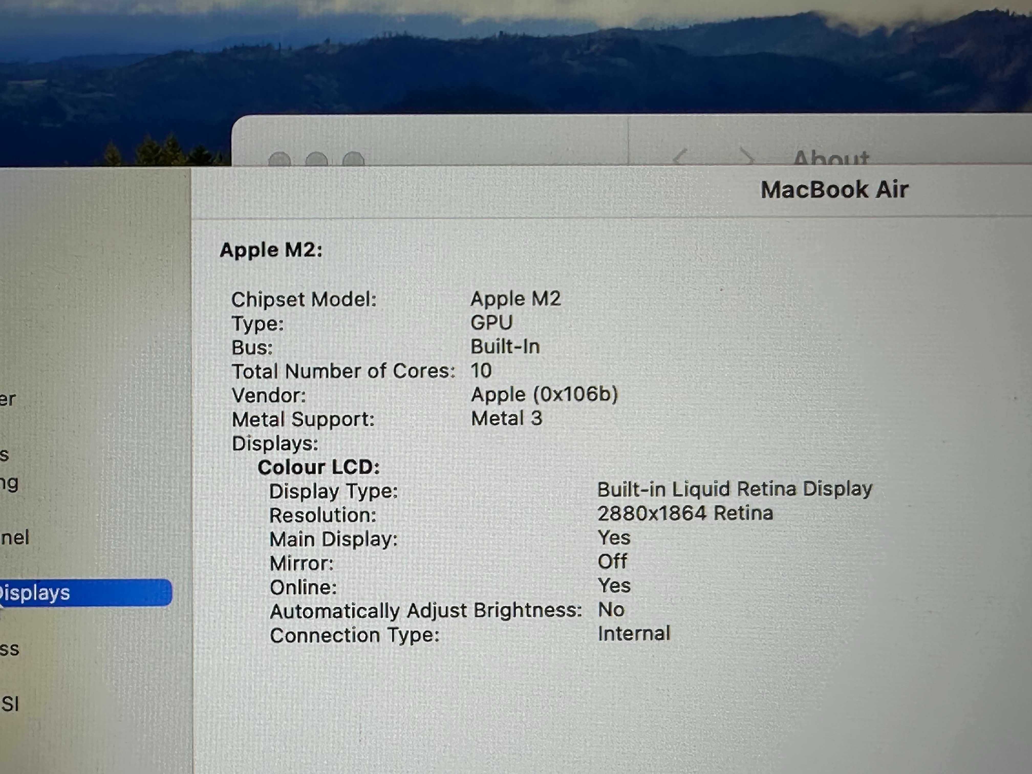 Apple Macbook Air A2941 M2 чип 15 инча 2023г