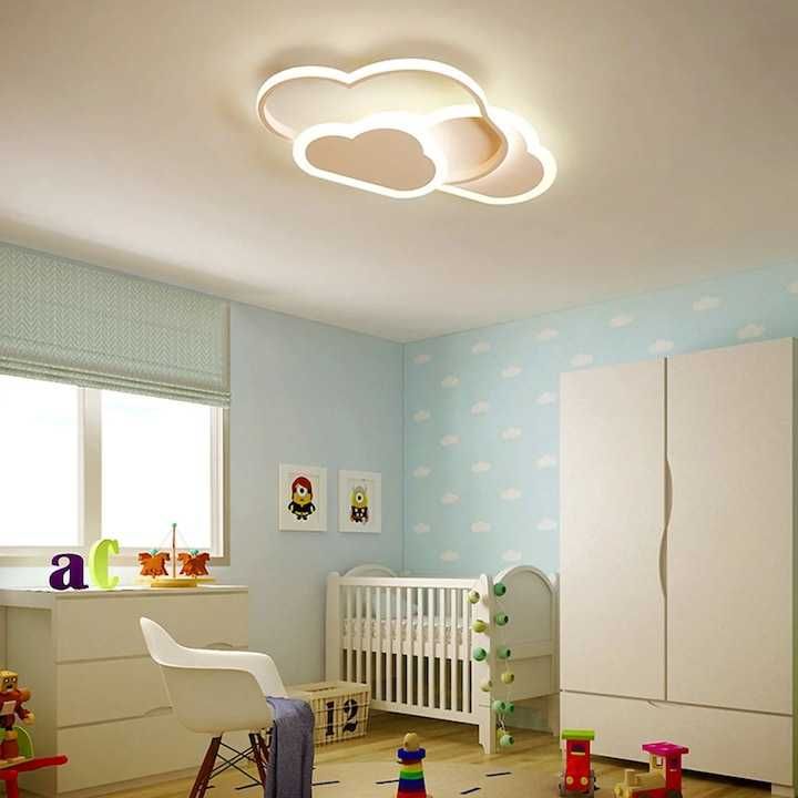 36W LED Полилей, форма на облак, димируем 2800-6000K