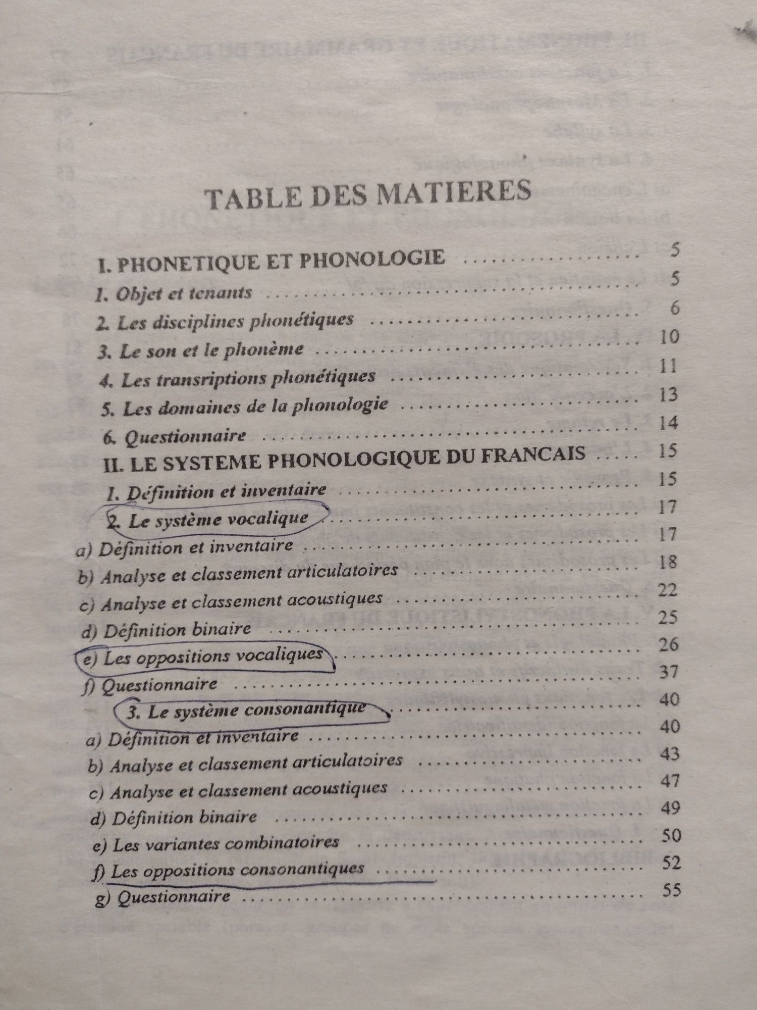 Théorie et pratique de la Phonologie du français, Maria Pavel