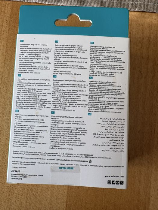 Ttec Mode – Безжични Bluetooth слушалки | Нови в кутия