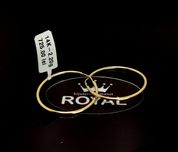 Bijuteria Royal cercei din aur 14k 2.20 gr